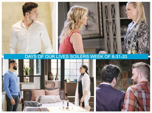 Days of Our Lives - Spoilers Week of 8-31-20