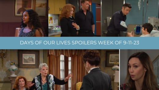 Spoilers for the Week of 9-11-23 - Days of Our Lives