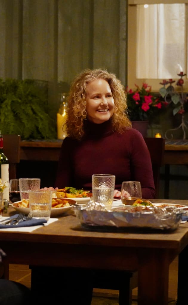 Abeline at Dinner - Walker Season 1 Episode 9
