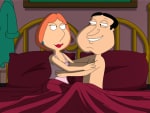 Quagmire and Lois in Bed