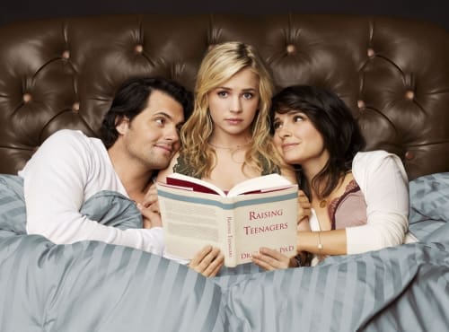 Family in Bed