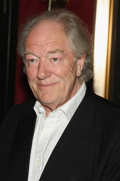  Actor Michael Gambon attends the "Harry Potter and the Half-Blood Prince" premiere at Ziegfeld Theatre
