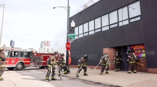 Fire at a Recording Studio - Chicago Fire