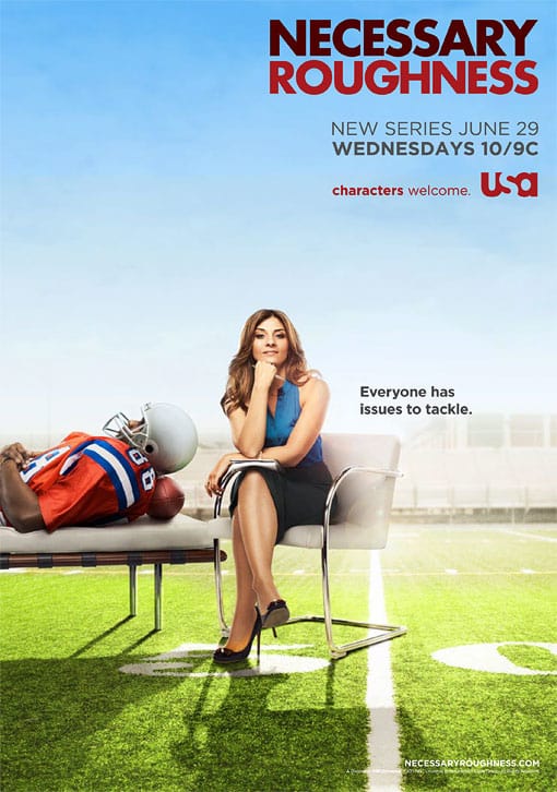 Necessary Roughness Poster TV Fanatic