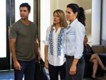 Colin Egglesfield and Lorraine Bracco on Rizzoli & Isles