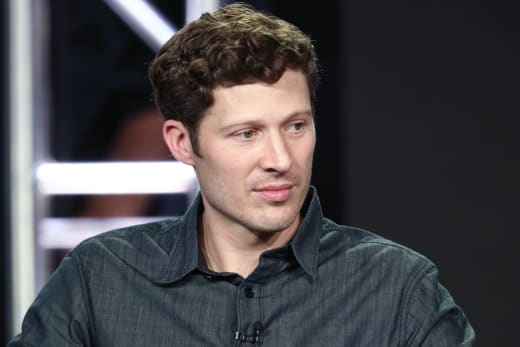  Actor Zach Gilford of 'This Close' speaks onstage during the AMC Networks portion of the 2018 Winter Television Critics Association Press Tour
