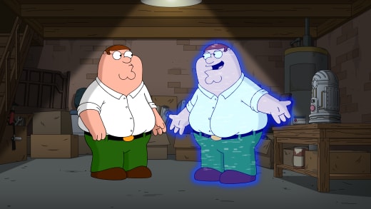 Peter's Hologram - Family Guy