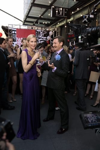 At Fashion's Night Out