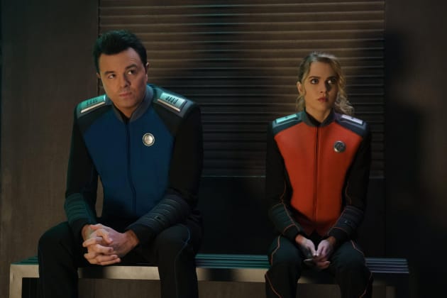 Mercer and Burke - The Orville: New Horizons Season 3 Episode 4