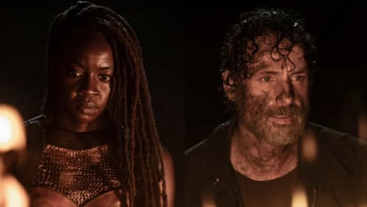Rick and Michonne on the Series Finale - The Walking Dead Season 11 Episode 24