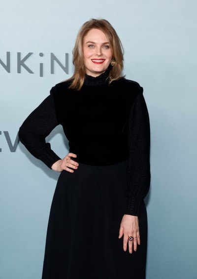 Emily Deschanel attends the premiere of Apple TV+'s "Shrinking" at Directors Guild Of America 