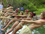 Rope Over Water Immunity Challenge
