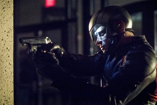 Spartan Gets A Costume Upgrade - Arrow Season 6 Episode 11