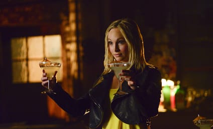 The Vampire Diaries Photo Gallery: Caroline Gets Her Drink On