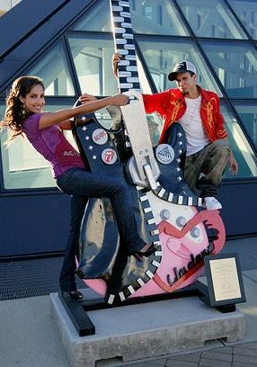 Christel Khalil and Bryton