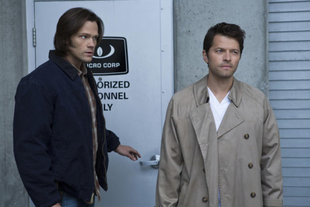 Sam and Castiel