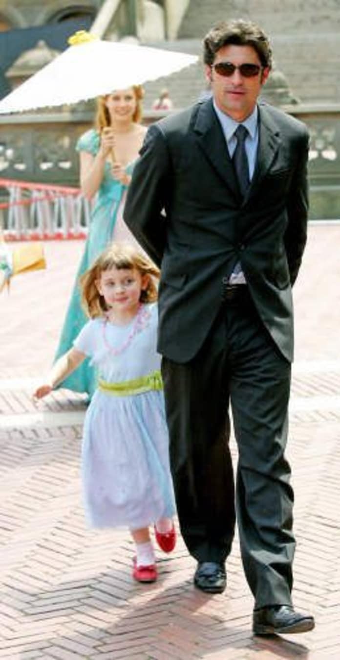 Patrick Dempsey Daughter On The Set Tv Fanatic
