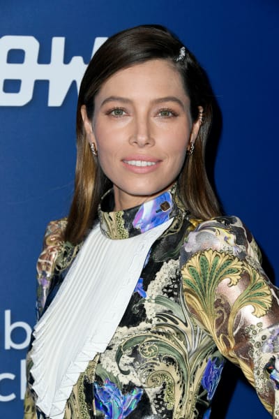 Jessica Biel attends the photo call for Facebook Watch's "Limetown" 
