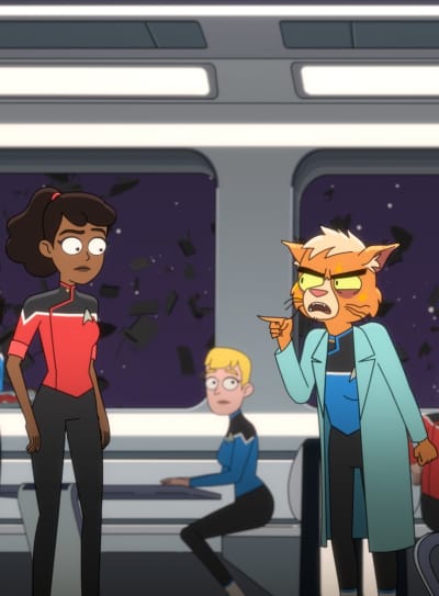 Cat Fight - Star Trek: Lower Decks Season 1 Episode 6