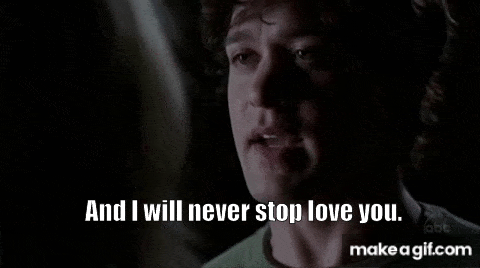 George's confession to Meredith - Grey's Anatomy