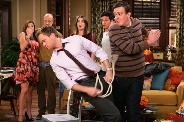 Marshall Slaps Barney - How I Met Your Mother