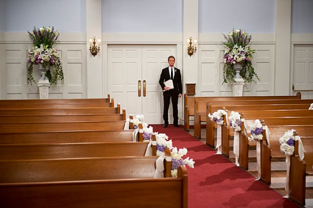 Barney on His Wedding Day