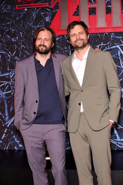 Matt Duffer and Ross Duffer attend Netflix's 