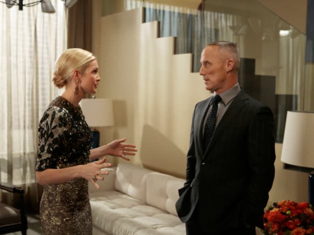 Lily and Bart Bass at Thanksgiving