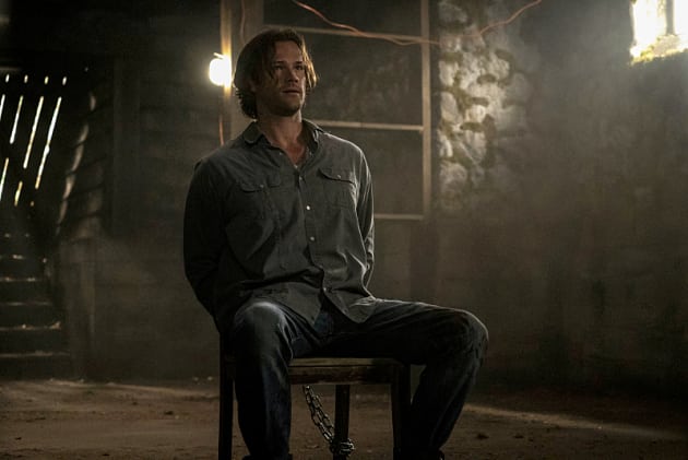 Looking Uncomfortable - Supernatural Season 12 Episode 1