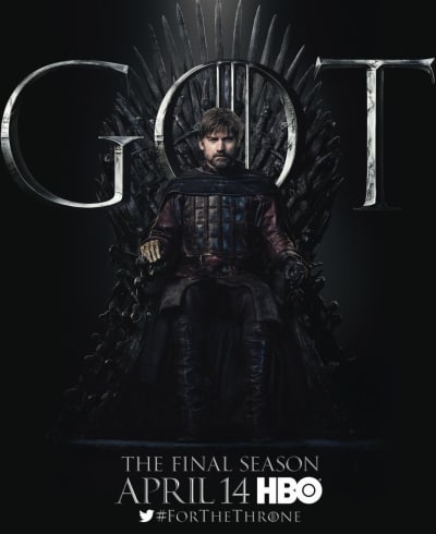 Jaime on the Iron Throne - Game of Thrones