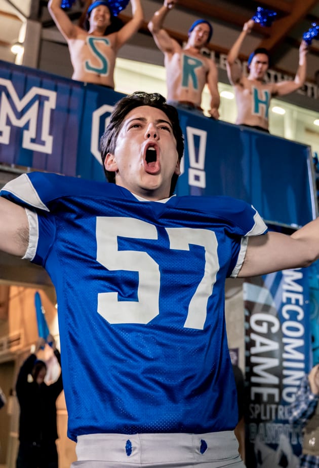 Wally cheers school spirits tv fanatic