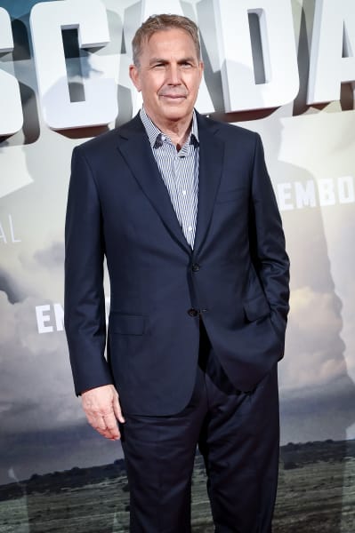 O ator Kevin Costner assiste ao filme 'Highwaymen' pela estreia da Netflix 