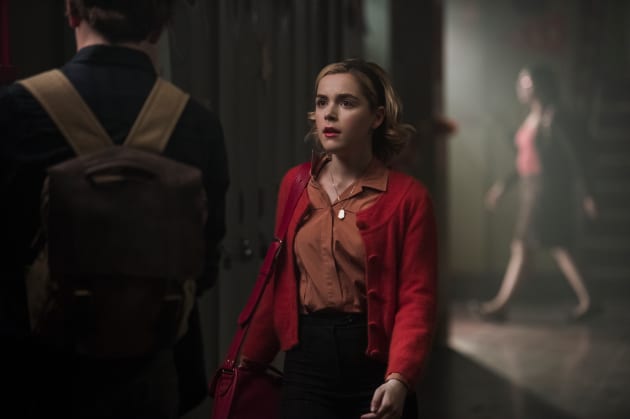 Sabrina At Greendale Chilling Adventures Of Sabrina Season 1 Episode 8 Tv Fanatic