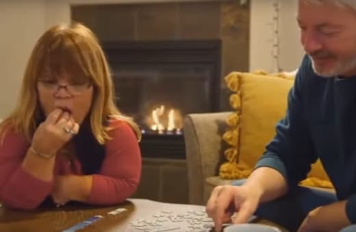 Amy and Chris Playing a Game - Little People, Big World