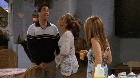 Ross and Bonnie - Friends Season 3 Episode 25