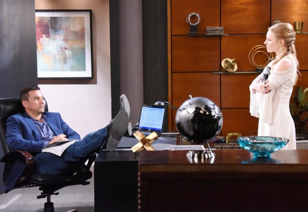 Stefan Harasses Abigail - Days of Our Lives