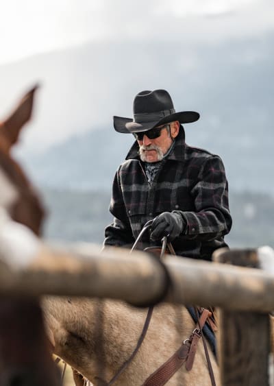 Lloyd on Horseback - Yellowstone Season 4 Episode 10