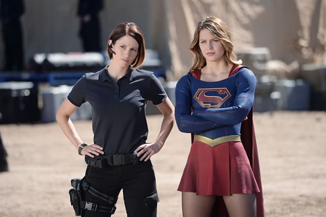 Getting stressed supergirl
