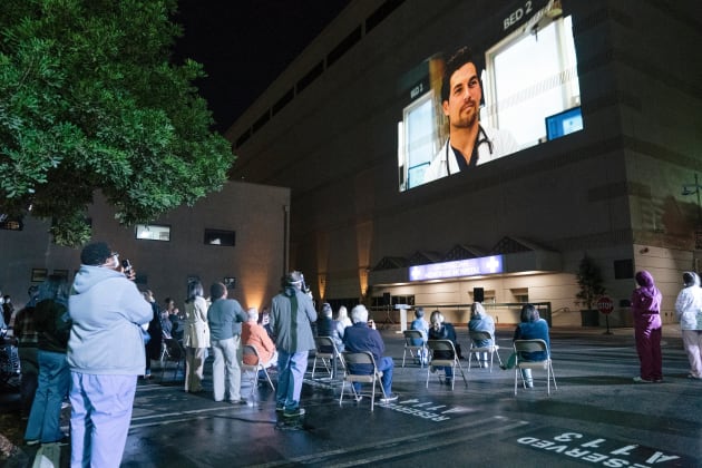 DeLuca's memorial - Grey's Anatomy Season 17 Episode 8
