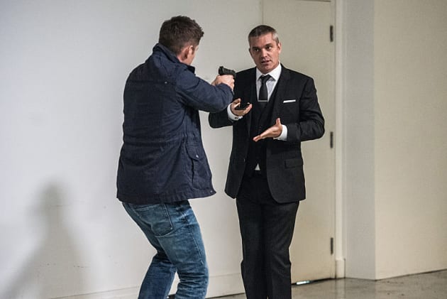 The man in the suit arrives - Supernatural Season 12 Episode 5