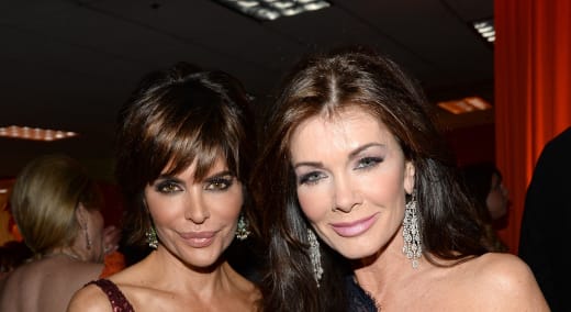 Actress Lisa Rinna and TV Personality Lisa Vanderpump attend the 20th Annual Race To Erase MS Gala "Love To Erase MS" 