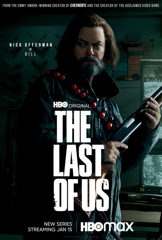 Nick Offerman, Bill rolünde - The Last of Us