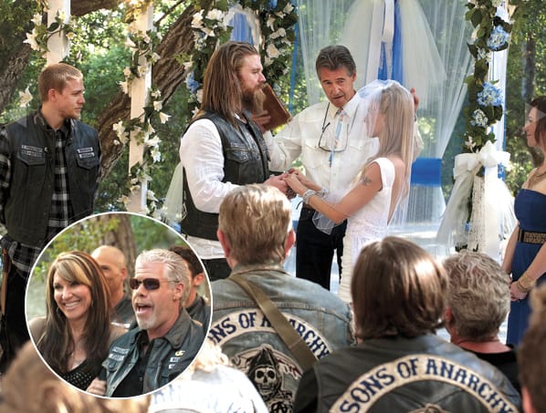 Sons of Anarchy Wedding Pic