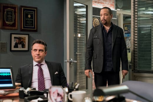 Fin and Barba - Law & Order: SVU Season 19 Episode 11