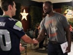 Travis Meets His Hero