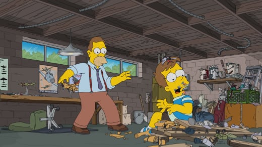 Grampa Reveals a Secret - The Simpsons