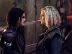 Clarke and Octavia Face Off - The 100
