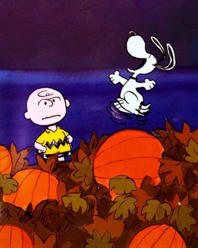 Great Pumpkin Snoopy Happy