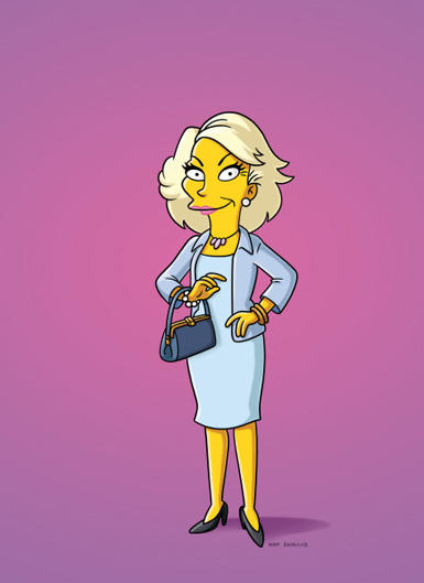 Joan Rivers on The Simpsons