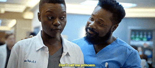 Mina and AJ - The Resident